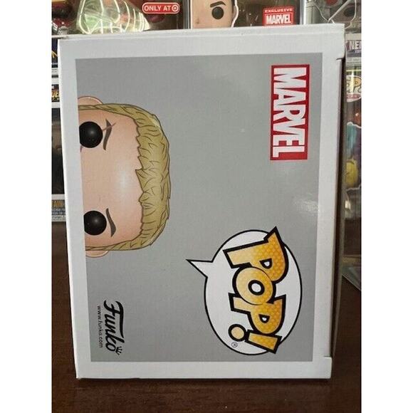 Funko Pop! Avengers Infinity War Thor #286 GITD Asia Exclusive Sticker VAULTED! - Picture 6 of 7